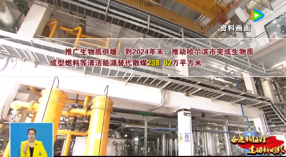 推動哈爾濱市完成生物質成型燃料等清潔能源替代散煤238.02萬平方米